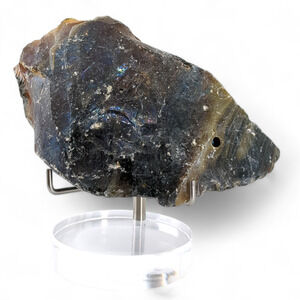 Rootbeer Carmel Swirl Art Glass Cullet Opaque Slag Glass #4XL43